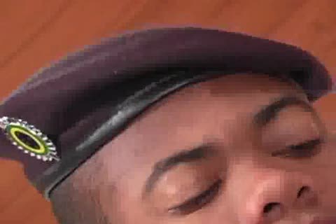 Jerking Latino guy Caught By darksome Cop