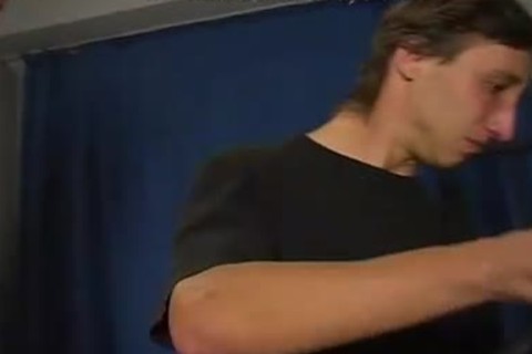 lustful lad Spanks Him So Hard