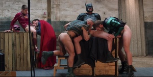 Just 10-Pounder League : A gay XXX Parody - Colby Keller, Johnny Rapid anal Nail