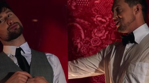 Is It Frosted Glass Or Is The Sex Just Steamy: bareback - Pierce Paris and Drew Dixon American Hump