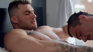 GodsOfMen.com: Sean Peek amongst twink William Seed handjob