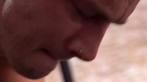 Men of UK: Big dick Damon Heart doggy sex