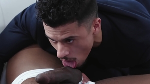 NoirMale.com - Armond Rizzo next to DILF Max Konnor rimjob