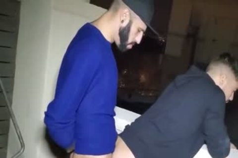 Ev - His neighbor screwed Him On The Rooftop With Romeo Davis And Dann Grey