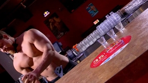 Maskurbate: Hard nailining next to horny celebrity Brad