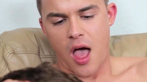 GayRoom: Hunter Page playing with toys scene