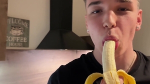 EastBoys.com - Cute gay Justin craving fucking hard