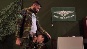 MilitaryDick: Artful Apology: Ares Bends Over for Cecil