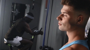 Men: Doggystyle Delights at the Fitness Center