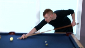 Next Door Male: Billiards with a Twist of James Jamesson